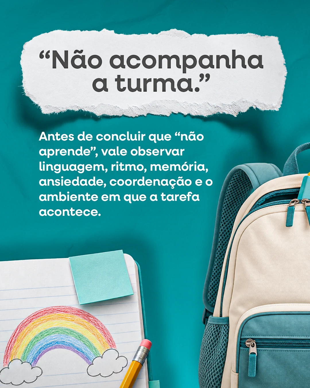 Continuação do carrossel de conteúdo da Um Novo Olhar